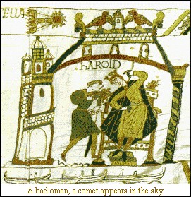 Bayeux Tapestry Halley's Comet